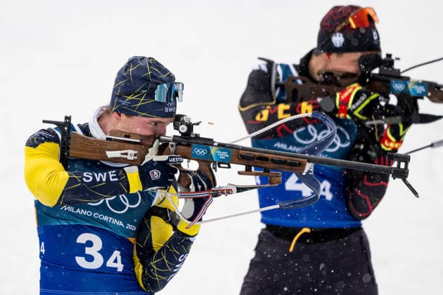 260217 Sebastian Samuelsson of Sweden during zeroing ahead of men s 4 x 7,5 km relay biathlon during day 11 of the 2026 Winter Olympics on February 17, 2026 in Anterselva. Photo: Joel Marklund BILDBYRAN kod JM JM0796 skidskytte biathlon skiskyting Olympic Games, Olympische Spiele, Olympia, OS olympics winter olympics os ol olympiska spel vinter-os olympiske leker milano cortina 2026 milan cortina 2026 milano cortina 2026 olympic games milano cortina 2026 winter olympic games milano cortina-os milano cortina-ol vinter-ol 11 bbeng stafett relay sverige *** 260217 Sebastian Samuelsson of Sweden during zeroing ahead of men s 4 x 7,5 km relay biathlon during day 11 of the 2026 Winter Olympics on February 17, 2026 in Anterselva Photo Joel Marklund BILDBYRAN code JM JM0796 biathlon biathlon biathlon olympic games olympics olympics winter olympics os ol olympiska spel vinter os olympiske leker milano cortina 2026 milan cortina 2026 milano cortina 2026 olympic games milano cortina 2026 winter olympic games milano cortina os milano cortina ol vinter ol 11 bbeng relay relay sverige  Copyright: JOELxMARKLUND BB260217JM019
