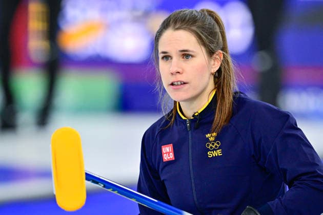 CORTINA, ITALY 20260217 Anna Hasselborg during the women s group stage match, round 9, between Sweden and Canada in the Olympic curling in Cortina. *** The image is included in the SPORTS PACKAGE. For others PAYMENT IMAGE *** CORTINA ITALY x10030x *** CORTINA, ITALY 20260217 Anna Hasselborg during the women s group stage match, round 9, between Sweden and Canada in the Olympic curling in Cortina The image is included in the SPORTS PACKAGE For others PAYMENT IMAGE CORTINA ITALY x10030x  Copyright: xJonasxEkströmer TTx 2026 OLYMPICS WOMEN S CURLING SWEDEN-CANADA