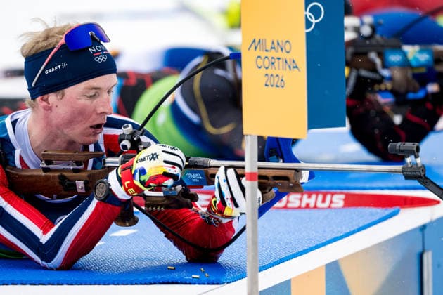 260217 Johan-Olav Botn of Norway competes in men s 4 x 7,5 km relay biathlon during day 11 of the 2026 Winter Olympics on February 17, 2026 in Anterselva. Photo: Joel Marklund BILDBYRAN kod JM JM0796 skidskytte biathlon skiskyting Olympic Games, Olympische Spiele, Olympia, OS olympics winter olympics os ol olympiska spel vinter-os olympiske leker milano cortina 2026 milan cortina 2026 milano cortina 2026 olympic games milano cortina 2026 winter olympic games milano cortina-os milano cortina-ol vinter-ol 11 bbeng stafett relay norge *** 260217 Johan Olav Botn of Norway competes in men s 4 x 7,5 km relay biathlon during day 11 of the 2026 Winter Olympics on February 17, 2026 in Anterselva Photo Joel Marklund BILDBYRAN code JM JM0796 biathlon biathlon biathlon olympic games olympics olympics winter olympics os ol olympiska spel vinter os olympiske leker milano cortina 2026 milan cortina 2026 milano cortina 2026 olympic games milano cortina 2026 winter olympic games milano cortina os milano cortina ol vinter ol 11 bbeng relay relay norge  Copyright: JOELxMARKLUND BB260217JM031