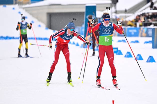 ANTERSELVA, ITALY 20260217 Norway s first skier Martin Uldal in the men s biathlon relay, 4x7.5km, in Anterselva during the Winter Olympics in Milan Cortina, Italy. *** The image is included in the SPORTS PACKAGE. For others PAYMENT IMAGE *** ANTERSELVA ITALY x10050x *** ANTERSELVA, ITALY 20260217 Norway s first skier Martin Uldal in the men s biathlon relay, 4x7 5km, in Anterselva during the Winter Olympics in Milan Cortina, Italy The image is included in the SPORTS PACKAGE For others PAYMENT IMAGE ANTERSELVA ITALY x10050x  Copyright: xPontusxLundahl TTx 2026 OLYMPICS MEN S BI-SHOOTING RELAY