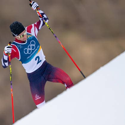 OLYMPICS - Winter Olympic Games, Olympische Spiele, Olympia, OS Milano Cortina 2026 TESERO,ITALY,17.FEB.26 - OLYMPICS, NORDIC SKIING, NORDIC COMBINED, CROSS COUNTRY - Winter Olympic Games Milano Cortina 2026, 10km Gundersen. Image shows Johannes Lamparter (AUT).  GEPAxpictures xOliverxLerch