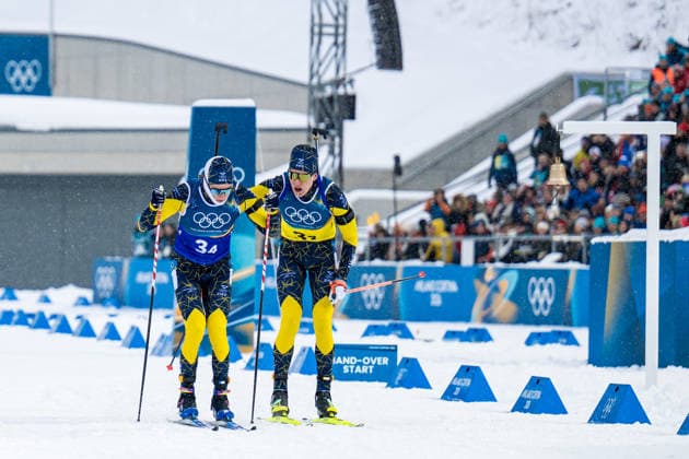 260217 Martin Ponsiluoma and Sebastian Samuelsson of Sweden compete in men s 4 x 7,5 km relay biathlon during day 11 of the 2026 Winter Olympics on February 17, 2026 in Anterselva. Photo: Joel Marklund BILDBYRAN kod JM JM0796 skidskytte biathlon skiskyting Olympic Games, Olympische Spiele, Olympia, OS olympics winter olympics os ol olympiska spel vinter-os olympiske leker milano cortina 2026 milan cortina 2026 milano cortina 2026 olympic games milano cortina 2026 winter olympic games milano cortina-os milano cortina-ol vinter-ol 11 bbeng stafett relay sverige *** 260217 Martin Ponsiluoma and Sebastian Samuelsson of Sweden compete in men s 4 x 7,5 km relay biathlon during day 11 of the 2026 Winter Olympics on February 17, 2026 in Anterselva Photo Joel Marklund BILDBYRAN code JM JM0796 biathlon biathlon biathlon olympic games olympics winter olympics os ol olympiska spel vinter os olympiske leker milano cortina 2026 milan cortina 2026 milano cortina 2026 olympic games milano cortina 2026 winter olympic games milano cortina os milano cortina ol vinter ol 11 bbeng relay relay sverige  Copyright: JOELxMARKLUND BB260217JM048