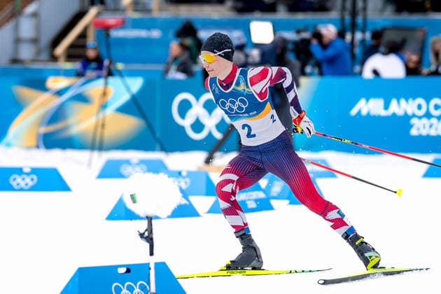 OLYMPICS - Winter Olympic Games, Olympische Spiele, Olympia, OS Milano Cortina 2026 TESERO,ITALY,17.FEB.26 - OLYMPICS, NORDIC SKIING, NORDIC COMBINED, CROSS COUNTRY - Winter Olympic Games Milano Cortina 2026, 10km Gundersen. Image shows Johannes Lamparter (AUT).  GEPAxpictures xMatthiasxTrinkl