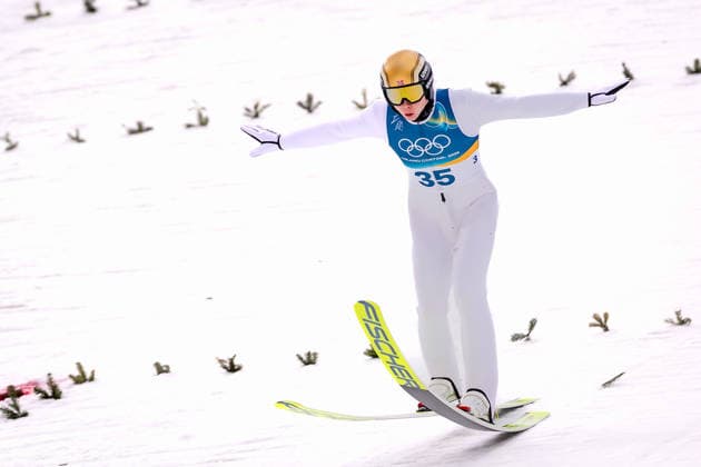 OLYMPICS - Winter Olympic Games, Olympische Spiele, Olympia, OS Milano Cortina 2026 PREDAZZO,ITALY,17.FEB.26 - OLYMPICS, NORDIC SKIING, NORDIC COMBINED, Ski jumping, Skispringen, Ski, nordisch - Winter Olympic Games Milano Cortina 2026, large hill. Image shows Jens Luraas Oftebro (NOR).  GEPAxpictures xMatthiasxTrinkl