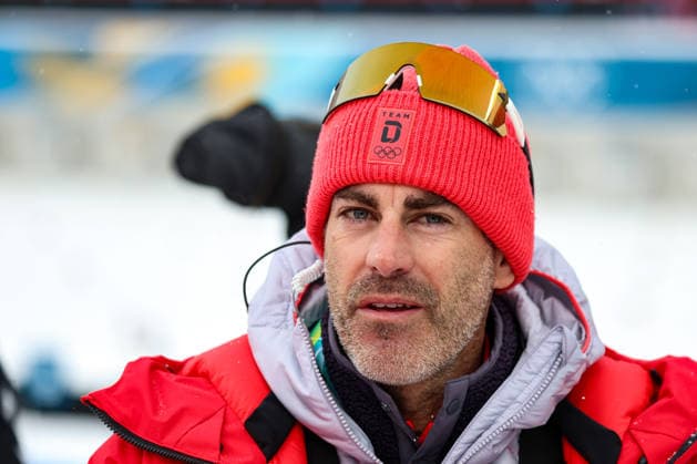 Antholz, Italien 17. Februar 2026: Biathlon Staffel 4 x 7,5 km Männer - Olympia 2026 Im Bild: Bundestrainer Tobias Reiter (GER-Biathlon) Anterselva Biathlon Arena *** Antholz, Italy February 17, 2026 Biathlon relay 4 x 7.5 km men Olympic Games 2026 In the picture national coach Tobias Reiter GER Biathlon Anterselva Biathlon Arena Copyright: xFotostandx xHettichx