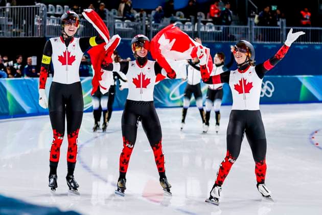 Milano Cortina 2026, speed skating, women, team pursuit, Olympic champion Canada