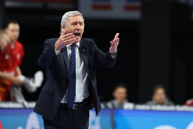 Svetislav Pesic FC Bayern Basketball, Head Coach gesticulates, GER, FC Bayern Basketball vs Skyliners Frankfurt, Basketball, easycredit Basketball Bundesliga, 21 Matchday, Season 2025 2026, 17 02 2026, GER, FC Bayern Basketball vs Skyliners Frankfurt, Basketball, easycredit Basketball Bundesliga, 21 Matchday, Season 2025 2026, 17 02 2026 Muenchen Copyright: xEibner-Pressefoto JennixMaulx EP_JML
