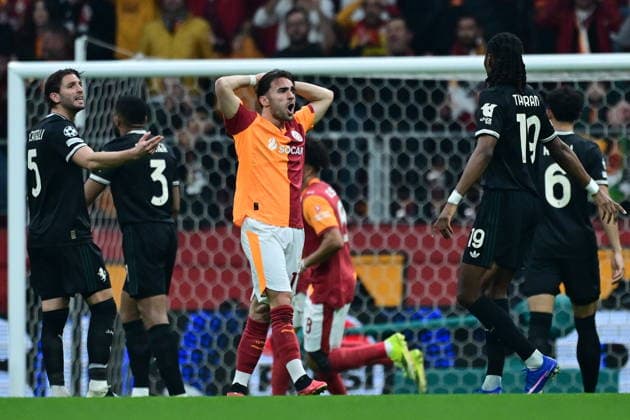 Galatasaray v Juventus - UEFA Champions League ISTANBUL, TURKIYE - FEBRUARY 17: Yunus Akgun of Galatasaray reacts during UEFA Champions League last 16 playoff round first leg football match between Galatasaray and Juventus at RAMS Park in Istanbul, Turkiye on February 17, 2026. Abdulhamid Hosbas Anadolu Istanbul Turkey. Editorial use only. Please get in touch for any other usage.  Copyright: x2026xAnadoluxAbdulhamidxHosbasx