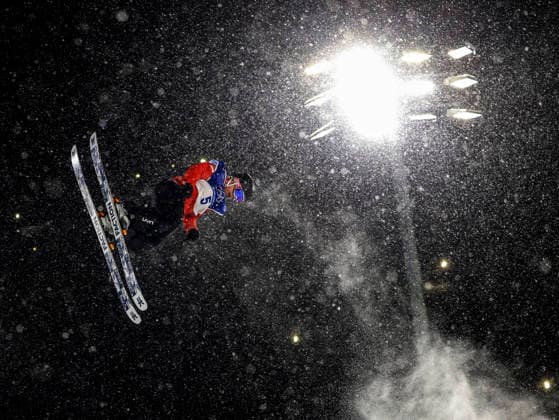 OLYMPICS - Winter Olympic Games, Olympische Spiele, Olympia, OS Milano Cortina 2026 LIVIGNO,ITALY,17.FEB.26 - OLYMPICS, FREE SKI, FREESTYLE SKIING - Winter Olympic Games Milano Cortina 2026, big air, men, final. Image shows Matej Svancer (AUT).  GEPAxpictures xWolfgangxGrebien