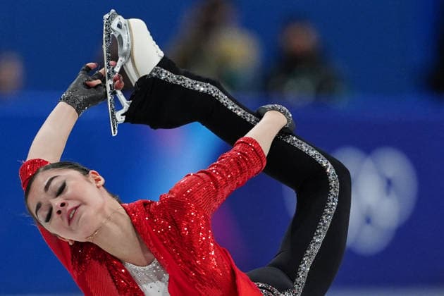 PETROSIAN Adeliia competing in the Olympic Figure skating, Eiskunstlauf Women Single Skating Short Program for the Milano Cortina 2026 Winter Olympics, in Milan (Italy) February 14, 2026 (Photo Claudio Furlan LaPresse)  Copyright: xClaudioxFurlan LaPressex