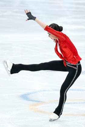 ITALY, MILAN - FEBRUARY 17, 2026: AIN athlete Adeliia Petrosian from Russia performs her routine in the women s singles short programme at the 2026 Winter Olympic Games, Olympische Spiele, Olympia, OS at Milano Ice Skating Arena 2026 Winter Olympics: Figure skating, Eiskunstlauf  - ZUMAt113 20260217_zaa_t113_439 Copyright: xMikhailxTereshchenkox