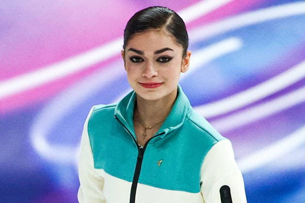ITALY, MILAN - FEBRUARY 17, 2026: AIN athlete Adeliia Petrosian from Russia during the women s singles short programme at the 2026 Winter Olympic Games, Olympische Spiele, Olympia, OS at Milano Ice Skating Arena. Mikhail Tereshchenko TASS  88858207