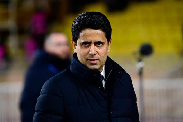 FOOTBALL : AS Monaco VS Paris Saint-Germain - UEFA Champions League - 17 02 2026 Nasser Al-KhelaÃ¯fi (President PSG) - UEFA Champions League match between AS Monaco and Paris Saint Germain on February 17, 2026 at the Louis II Stadium in Monaco. MonacoMonaco  Copyright: xWilliamxCannarellax