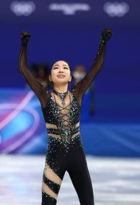 February 17, 2026, Milan, Lombardy, Italy: ZHANG RUIYANG of China skates her Women s Single Skating free program in the Figure skating, Eiskunstlauf at the Milano Cortina 2026 Winter Olympic Games, Olympische Spiele, Olympia, OS Olympics 2026: Milano Cortina: Figure Skating Women Single Skating  - ZUMAc179 20260217_oly_c179_178 Copyright: xMickaelxChavetx
