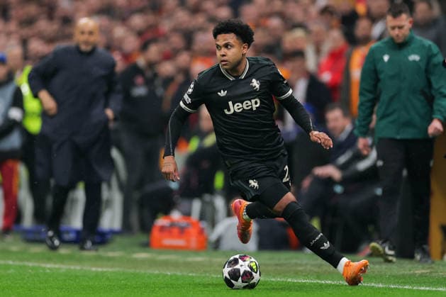 2026-02-17 Galatasaray SK v Juventus FC - UEFA Champions League 2025 26 League Knockout Play-off First Leg ISTANBUL, TURKEY - FEBRUARY 17: Weston McKennie of Juventus FC during the UEFA Champions League 2025 26 League Knockout Play-off First Leg match between Galatasaray SK and Juventus FC at Rams Park Stadium on February 17, 2026 in Istanbul, Turkey. (Photo by BSR Agency) Istanbul Turkey Content not available for redistribution in The Netherlands directly or indirectly through any third parties. Copyright: xBSRxAgencyx