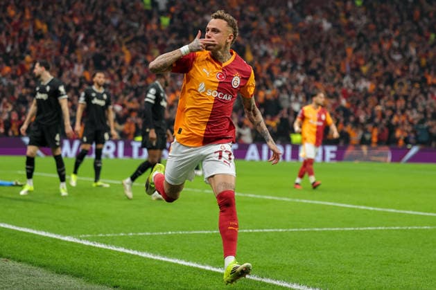 2026-02-17 Galatasaray SK v Juventus FC - UEFA Champions League 2025 26 League Knockout Play-off First Leg ISTANBUL, TURKEY - FEBRUARY 17: Noa Lang of Galatasaray SK during the UEFA Champions League 2025 26 League Knockout Play-off First Leg match between Galatasaray SK and Juventus FC at Rams Park Stadium on February 17, 2026 in Istanbul, Turkey. (Photo by BSR Agency) Istanbul Turkey Content not available for redistribution in The Netherlands directly or indirectly through any third parties. Copyright: xBSRxAgencyx