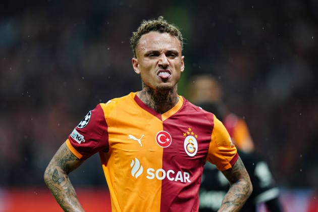 Galatasaray v Juventus - UEFA Champions League ISTANBUL, TURKIYE - FEBRUARY 17: Noa Lang of Galatasaray reacts after a position during UEFA Champions League last 16 playoff round first leg football match between Galatasaray and Juventus at RAMS Park in Istanbul, Turkiye on February 17, 2026. Hakan Akgun Anadolu Istanbul Turkey. Editorial use only. Please get in touch for any other usage.  Copyright: x2026xAnadoluxHakanxAkgunx