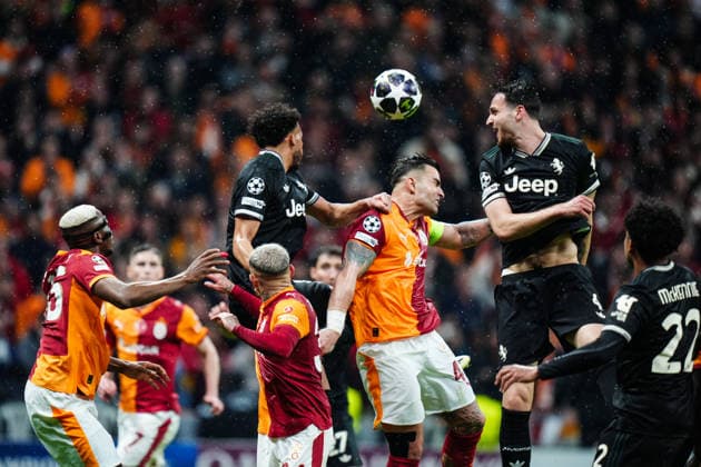Galatasaray v Juventus - UEFA Champions League ISTANBUL, TURKIYE - FEBRUARY 17: Players in action during UEFA Champions League last 16 playoff round first leg football match between Galatasaray and Juventus at RAMS Park in Istanbul, Turkiye on February 17, 2026. Hakan Akgun Anadolu Istanbul Turkey. Editorial use only. Please get in touch for any other usage.  Copyright: x2026xAnadoluxHakanxAkgunx