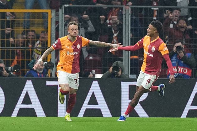 Galatasaray v Juventus - UEFA Champions League ISTANBUL, TURKIYE - FEBRUARY 17: Noa Lang (77) of Galatasaray celebrates after scoring a goal during the UEFA Champions League round of 16 play-off first-leg match between Juventus and Galatasaray at RAMS Park stadium in Istanbul, Turkiye on February 17, 2026. Adem Kutucu Anadolu Istanbul Turkey. Editorial use only. Please get in touch for any other usage.  Copyright: x2026xAnadoluxAdemxKutucux