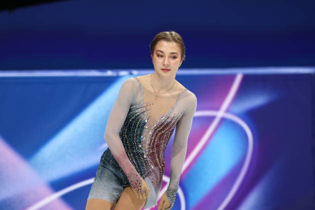 February 17, 2026, Milan, Lombardy, Italy: OLGA MIKUTINA of Austria skates her Women s Single Skating free program in the Figure skating, Eiskunstlauf at the Milano Cortina 2026 Winter Olympic Games, Olympische Spiele, Olympia, OS Milan Italy - ZUMAc179 20260217_oly_c179_222 Copyright: xMickaelxChavetx