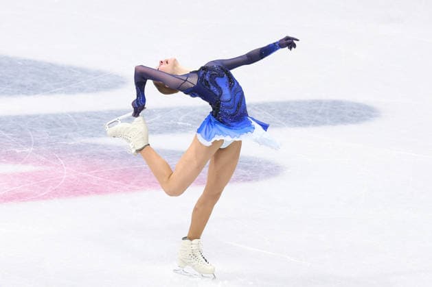 Winter Olympics - Women s Single Figure skating, Eiskunstlauf Short Program Mariia Seniuk of Israel competes in the figure skating women s single skating short program during the Milano Cortina 2026 Winter Olympic Games, Olympische Spiele, Olympia, OS at Milano Ice Skating Arena in Milan, Italy on February 17, 2026. Photo by Alexis Jumeau ABACAPRESS.COM Milan Italy  Copyright: xJumeauxAlexis ABACAx