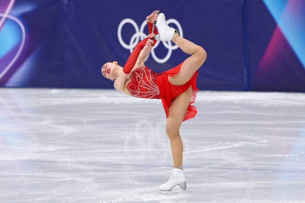 Winter Olympics - Women s Single Figure skating, Eiskunstlauf Short Program Julia Sauter of Romania competes in the figure skating women s single skating short program during the Milano Cortina 2026 Winter Olympic Games, Olympische Spiele, Olympia, OS at Milano Ice Skating Arena in Milan, Italy on February 17, 2026. Photo by Alexis Jumeau ABACAPRESS.COM Milan Italy  Copyright: xJumeauxAlexis ABACAx
