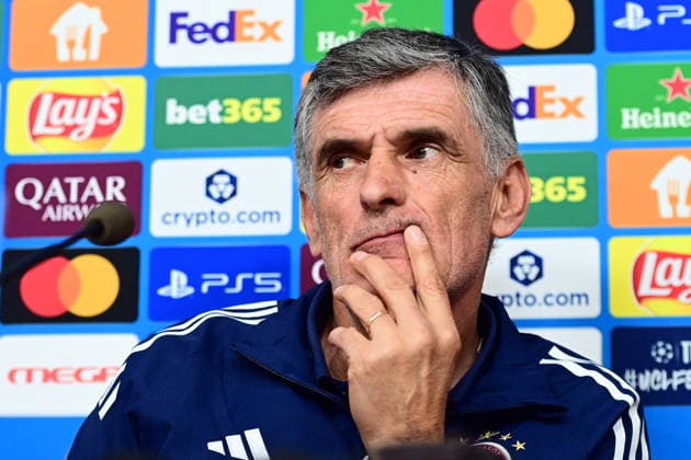 Football, CL, Olympiakos Piraeus, Press conference