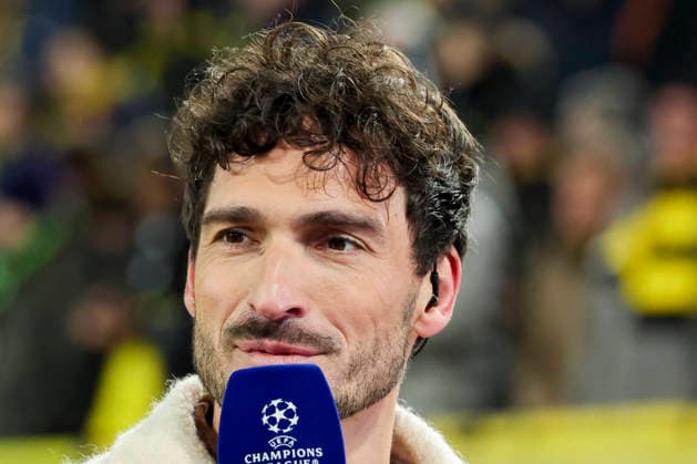Expert Mats Hummels Amazon Prime looks on, UEFA Champions League 2025 26 League Knockout Play off First Leg, Borussia Dortmund v Atalanta BC, BVB Stadion Dortmund, February 17, 2026 in Dortmund, Germany Photo by Marco Steinbrenner DeFodi Images Expert Mats Hummels Amazon Prime looks on, UEFA Champions League 2025 26 League Knockout Play off First Leg, Borussia Dortmund v Atalanta BC, BVB Stadion Dortmund, February 17, 2026 in Dortmund, Germany Photo by Marco Steinbrenner DeFodi Images