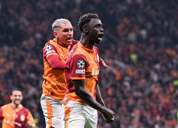 Galatasaray v Juventus - UEFA Champions League ISTANBUL, TURKIYE - FEBRUARY 17: Davinson Sanchez (6) of Galatasaray celebrates after scoring a goal during the UEFA Champions League last 16 playoff round first leg football match between Galatasaray and Juventus at RAMS Park in Istanbul, Turkiye on February 17, 2026. Elif Ozturk Anadolu Istanbul Turkey. Editorial use only. Please get in touch for any other usage.  Copyright: x2026xAnadoluxElifxOzturkx