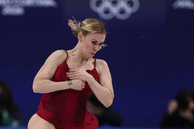 Milano Cortina 2026 Winter Olympics MILAN, ITALY - FEBRUARY 17:&nbsp;Ekaterina Kurakova of Poland performs during the Women s Single Skating Short Program in the Figure skating, Eiskunstlauf at the Milano Cortina 2026 Winter Olympic Games, Olympische Spiele, Olympia, OS at Milano Ice Skating Arena on February 17, 2026 in Milan, Italy. Shunik Denisovich Anadolu Milan Italy. Editorial use only. Please get in touch for any other usage.  Copyright: x2026xAnadoluxShunikxDenisovichx