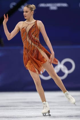 Milano Cortina 2026 Winter Olympics MILAN, ITALY - FEBRUARY 17: Kimmy Repond of Switzerland performs during the Figure skating, Eiskunstlauf Women Single Skating Short Program at the Milano Cortina 2026 Winter Olympic Games, Olympische Spiele, Olympia, OS at Milano Ice Skating Arena on February 17, 2026 in Milan, Italy. Shunik Denisovich Anadolu Milan Italy. Editorial use only. Please get in touch for any other usage.  Copyright: x2026xAnadoluxShunikxDenisovichx