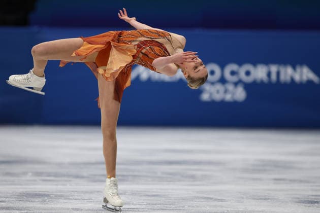 Milano Cortina 2026 Winter Olympics MILAN, ITALY - FEBRUARY 17: Kimmy Repond of Switzerland performs during the Figure skating, Eiskunstlauf Women Single Skating Short Program at the Milano Cortina 2026 Winter Olympic Games, Olympische Spiele, Olympia, OS at Milano Ice Skating Arena on February 17, 2026 in Milan, Italy. Shunik Denisovich Anadolu Milan Italy. Editorial use only. Please get in touch for any other usage.  Copyright: x2026xAnadoluxShunikxDenisovichx