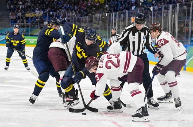 Milano Cortina 2026, Ice hockey, Men, Sweden - Latvia