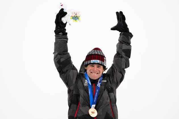 260217 Matej Svancer of Austria celebrates after winning bronze in men™s freestyle skiing big air final during day 11 of the 2026 Winter Olympics on February 17, 2026 in Livigno. Photo: Vegard Grott BILDBYRAN kod VG VG0882 bbeng Olympic Games, Olympische Spiele, Olympia, OS olympics winter olympics os ol olympiska spel vinter-os olympiske leker milano cortina 2026 milan cortina 2026 milano cortina 2026 olympic games milano cortina 2026 winter olympic games milano cortina-os milano cortina-ol vinter-ol big air freeskiing freeski freestyle friski finale celebration jubel *** 260217 Matej Svancer of Austria celebrates after winning bronze in men™s freestyle skiing big air final during day 11 of the 2026 Winter Olympics on February 17, 2026 in Livigno Photo Vegard Grott BILDBYRAN kod VG VG0882 bbeng olympic games olympics winter olympics os ol olympiska spel vinter os olympiske leker milano cortina 2026 milan cortina 2026 milano cortina 2026 olympic games milano cortina 2026 winter olympic games milano cortina os milano cortina ol vinter ol big air freeskiing freeski freestyle friski finale celebration jubel  Copyright: VEGARDxGRoTT BB260217VG041