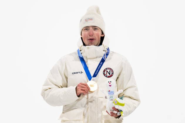 260217 Tormod Frostad of Norway celebrates after winning gold in men™s freestyle skiing big air final during day 11 of the 2026 Winter Olympics on February 17, 2026 in Livigno. Photo: Vegard Grott BILDBYRAN kod VG VG0882 bbeng Olympic Games, Olympische Spiele, Olympia, OS olympics winter olympics os ol olympiska spel vinter-os olympiske leker milano cortina 2026 milan cortina 2026 milano cortina 2026 olympic games milano cortina 2026 winter olympic games milano cortina-os milano cortina-ol vinter-ol big air freeskiing freeski freestyle friski finale celebration jubel *** 260217 Tormod Frostad of Norway celebrates after winning gold in men™s freestyle skiing big air final during day 11 of the 2026 Winter Olympics on February 17, 2026 in Livigno Photo Vegard Grott BILDBYRAN kod VG VG0882 bbeng olympic games olympics winter olympics os ol olympiska spel vinter os olympiske leker milano cortina 2026 milan cortina 2026 milano cortina 2026 olympic games milano cortina 2026 winter olympic games milano cortina os milano cortina ol vinter ol big air freeskiing freeski freestyle friski finale celebration jubel  Copyright: VEGARDxGRoTT BB260217VG042