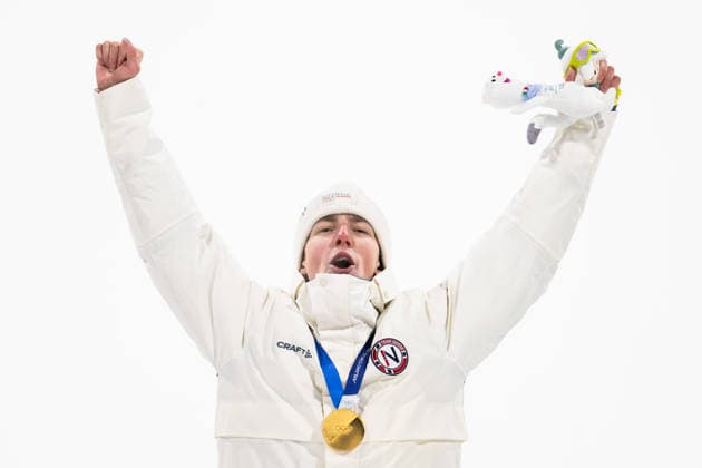 260217 Tormod Frostad of Norway celebrates after winning gold in men™s freestyle skiing big air final during day 11 of the 2026 Winter Olympics on February 17, 2026 in Livigno. Photo: Vegard Grott BILDBYRAN kod VG VG0882 bbeng Olympic Games, Olympische Spiele, Olympia, OS olympics winter olympics os ol olympiska spel vinter-os olympiske leker milano cortina 2026 milan cortina 2026 milano cortina 2026 olympic games milano cortina 2026 winter olympic games milano cortina-os milano cortina-ol vinter-ol big air freeskiing freeski freestyle friski finale celebration jubel *** 260217 Tormod Frostad of Norway celebrates after winning gold in men™s freestyle skiing big air final during day 11 of the 2026 Winter Olympics on February 17, 2026 in Livigno Photo Vegard Grott BILDBYRAN kod VG VG0882 bbeng olympic games olympics winter olympics os ol olympiska spel vinter os olympiske leker milano cortina 2026 milan cortina 2026 milano cortina 2026 olympic games milano cortina 2026 winter olympic games milano cortina os milano cortina ol vinter ol big air freeskiing freeski freestyle friski finale celebration jubel  Copyright: VEGARDxGRoTT BB260217VG045