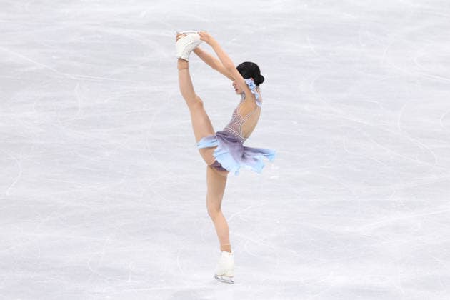 Winter Olympics - Women s Single Figure skating, Eiskunstlauf Short Program Haein Lee of Team Republic of Korea competes in the figure skating women s single skating short program during the Milano Cortina 2026 Winter Olympic Games, Olympische Spiele, Olympia, OS at Milano Ice Skating Arena in Milan, Italy on February 17, 2026. Photo by Alexis Jumeau ABACAPRESS.COM Milan Italy  Copyright: xJumeauxAlexis ABACAx