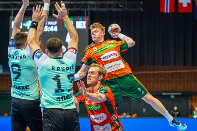 Handball, EHF European League, TSV Hannover-Burgdorf - RK Nexe Nasice