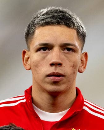Gianluca Prestianni seen during Champions League play off game between SL Benfica and Real Madrid CF (Maciej Rogowski Ball Raw Images) Lisbon Estadio da Luz Portugal Copyright: xMaciejxRogowskix ROG_BENvsRMA-87
