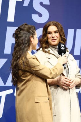 February 17, 2026, Milan, Lombardy, Italy: Former legendary German skater KATARINA WITT attends the Women s Single Skating free program in the Figure skating, Eiskunstlauf at the Milano Cortina 2026 Winter Olympic Games, Olympische Spiele, Olympia, OS Olympics 2026: Milano Cortina: Figure Skating Women Single Skating  - ZUMAc179 20260217_oly_c179_249 Copyright: xMickaelxChavetx