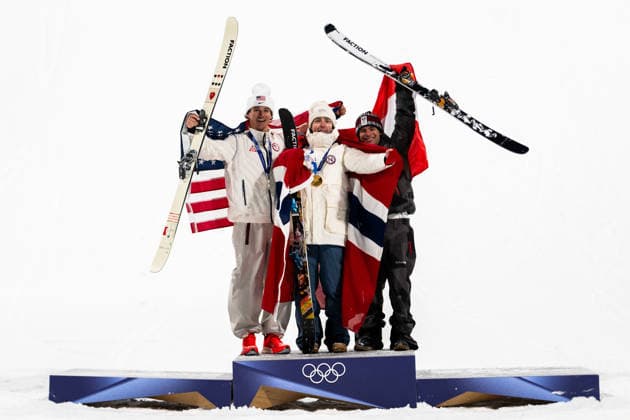 260217 Mac Forehand of United States, Tormod Frostad of Norway and Matej Svancer of Austria celebrate during the medal ceremony after men™s freestyle skiing big air final during day 11 of the 2026 Winter Olympics on February 17, 2026 in Livigno. Photo: Vegard Grott BILDBYRAN kod VG VG0882 bbeng Olympic Games, Olympische Spiele, Olympia, OS olympics winter olympics os ol olympiska spel vinter-os olympiske leker milano cortina 2026 milan cortina 2026 milano cortina 2026 olympic games milano cortina 2026 winter olympic games milano cortina-os milano cortina-ol vinter-ol big air freeskiing freeski freestyle friski finale celebration jubel *** 260217 Mac Forehand of United States, Tormod Frostad of Norway and Matej Svancer of Austria celebrate during the medal ceremony after men™s freestyle skiing big air final during day 11 of the 2026 Winter Olympics on February 17, 2026 in Livigno Photo Vegard Grott BILDBYRAN kod VG VG0882 bbeng olympic games olympics winter olympics os ol olympiska spel vinter os olympiske leker milano cortina 2026 milan cortina 2026 milano cortina 2026 olympic games milano cortina 2026 winter olympic games milano cortina os milano cortina ol vinter ol big air freeskiing freeski freestyle friski finale celebration jubel  Copyright: VEGARDxGRoTT BB260217VG049