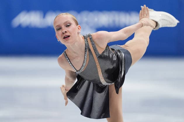 Milano Cortina 2026 Winter Olympics MILAN, ITALY - FEBRUARY 17: Iida Karhunen of Finland performs during the Women s Single Skating Short Program in the Figure skating, Eiskunstlauf at the Milano Cortina 2026 Winter Olympic Games, Olympische Spiele, Olympia, OS at Milano Ice Skating Arena on February 17, 2026 in Milan, Italy. Cemal Yurttas Anadolu Milan Italy. Editorial use only. Please get in touch for any other usage.  Copyright: x2026xAnadoluxCemalxYurttasx