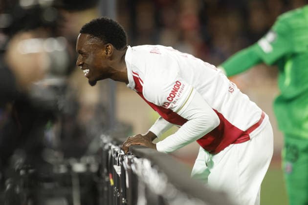 Folarin Balogun of AS Monaco during the Uefa Champions League, season 2025 2026, first leg play-off, football match between AS Monaco and FC Paris Saint-Germain on 17 February 2026 at Stade Louis II, Monaco. Photo Nderim Kaceli  Copyright: xNderimxKaceli IPAxSportx xipa-agency.netx xx IPA_71657887 IPA_Agency_IPA71657887