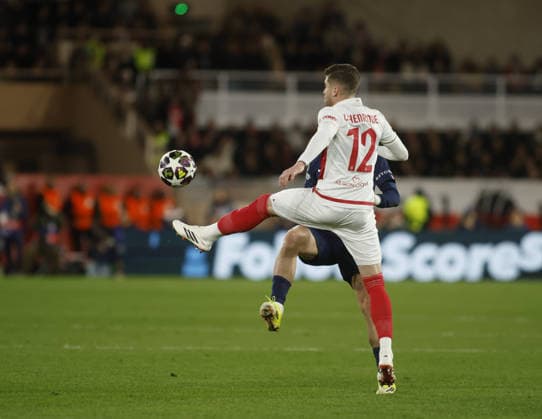 Caio Henrique of AS Monaco during the Uefa Champions League, season 2025 2026, first leg play-off, football match between AS Monaco and FC Paris Saint-Germain on 17 February 2026 at Stade Louis II, Monaco. Photo Nderim Kaceli  Copyright: xNderimxKaceli IPAxSportx xipa-agency.netx xx IPA_71657957 IPA_Agency_IPA71657957