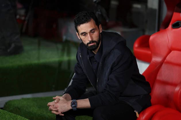 February 17, 2026, Lisbon, Lisbon, Portugal: Alvaro Arbeloa, head coach of Real Madrid, looks on during the UEFA Champions League 2025 26 League Knockout Play-off First Leg match between SL Benfica and Real Madrid C.F. at Estadio do SL Benfica on February 17, 2026 in Lisbon, Portugal. SL Benfica V Real Madrid C.F. - UEFA Champions League 2025 26 League Knockout Play-Off First Leg  - ZUMAa181 20260217_zaa_a181_112 Copyright: xIrinaxR.xHipolitox