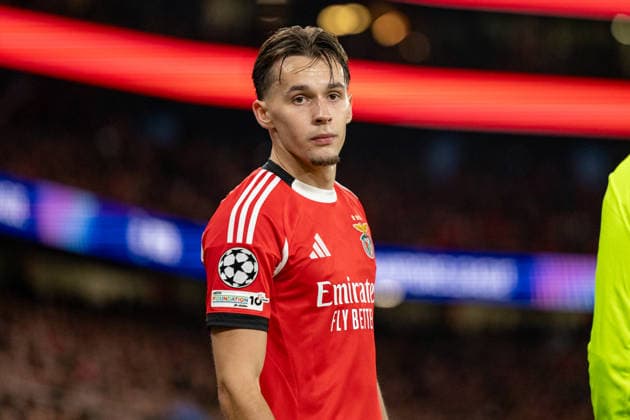 Amar Dedic seen during Champions League play off game between SL Benfica and Real Madrid CF (Maciej Rogowski Ball Raw Images) Lisbon Estadio da Luz Portugal Copyright: xMaciejxRogowskix ROG_BENvsRMA-103