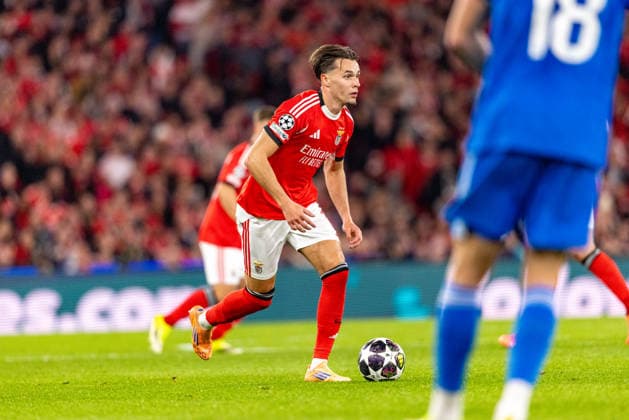Amar Dedic seen during Champions League play off game between SL Benfica and Real Madrid CF (Maciej Rogowski Ball Raw Images) Lisbon Estadio da Luz Portugal Copyright: xMaciejxRogowskix ROG_BENvsRMA-115