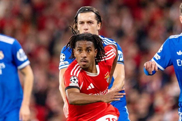 Leandro Barreiro seen during Champions League play off game between SL Benfica and Real Madrid CF (Maciej Rogowski Ball Raw Images) Lisbon Estadio da Luz Portugal Copyright: xMaciejxRogowskix ROG_BENvsRMA-117