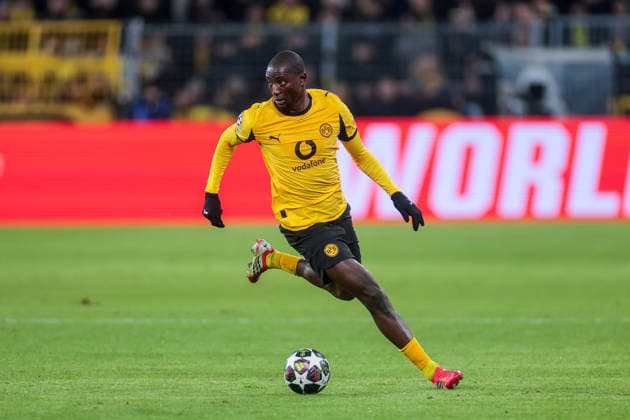 17 02 2026, Football, Season 2025 2026, UEFA Champions League, Play Offs, Round 1, Borussia Dortmund Atalanta Bergamo, Serhou Guirassy Borussia Dortmund , Dortmund Signal Iduna Park NRW Germany xRHR PHOTO DEx Copyright: DennisxEwert RHR-FOTOx RHR-FOTO DE