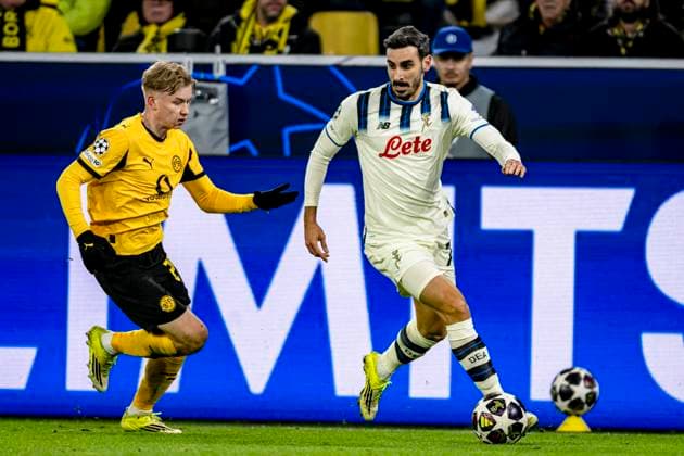 Atalanta defender Davide Zappacosta, during the match Borussia Dortmund vs Atalanta BC at the BVB Stadion Dortmund for the Champions League KO play offs 1st leg season 2025 2026 in DORTMUND, Germany on 17 february 2026 Photo by Stefan Koops EYE4IMAGES DeFodi Images